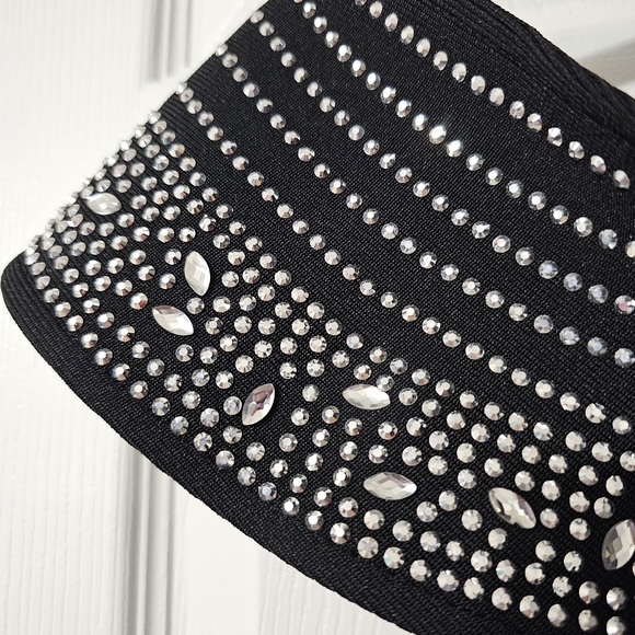 HP🎉 Fashion Nova Kristy Embellished Mini Dress - Size M - Picture 11 of 15